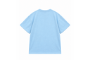 【OLD ORDER】 Big Kitty Print Design T-shirt / Blue