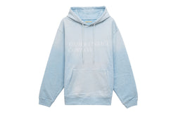 【OVC】VINTAGE SLOGAN HOODIE / Ice Snow Blue