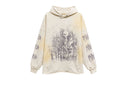 【OVC】GRAFFITILOGO PRINT VINTAGE HOODIE / Vintage White
