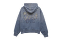 【OVC】 DEVIL GIRL PRINT VINTAGE HOODIE