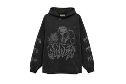 【OVC】GRAFFITILOGO PRINT VINTAGE HOODIE / Vintage Black
