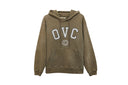 【OVC】BROWN SLOGAN LOGO HOODIE