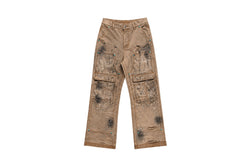【OVC】VINTAGE WASH PAINTER PANTS / BEIGE