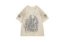【OVC】FIRE WALK PRINT VINTAGE T-SHIRTS / WHITE