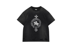 【OVC】FLAG LOGO VINTAGE T-SHIRTS / Gray