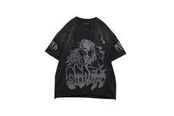 【OVC】FIRE WALK PRINT VINTAGE T-SHIRTS / BLACK